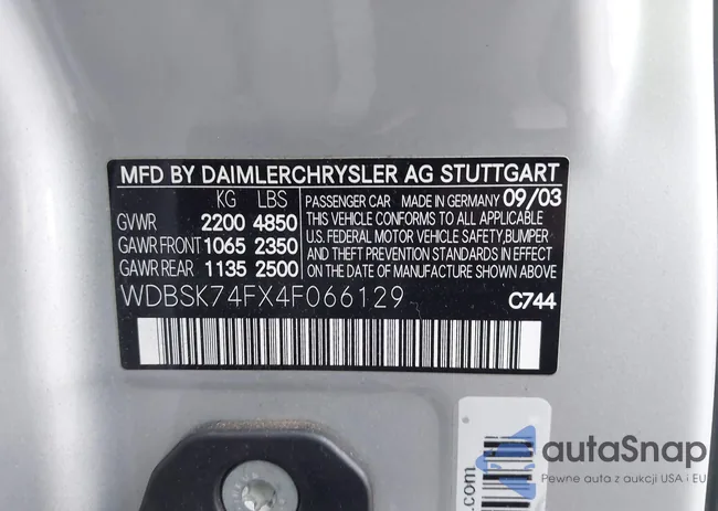 WDBSK74FX4F066129: 44113369