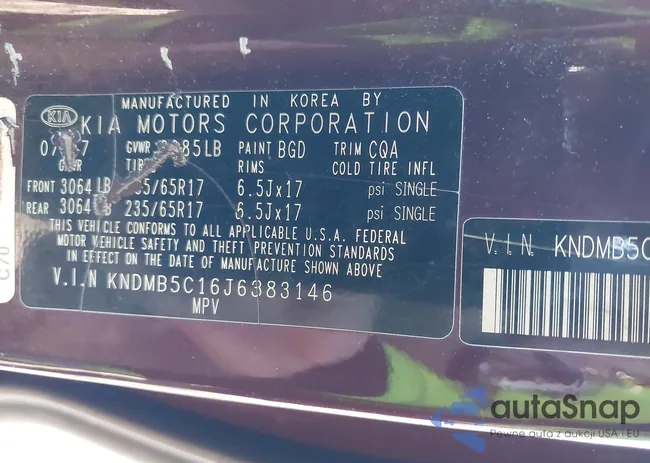 KNDMB5C16J6383146: 44113478