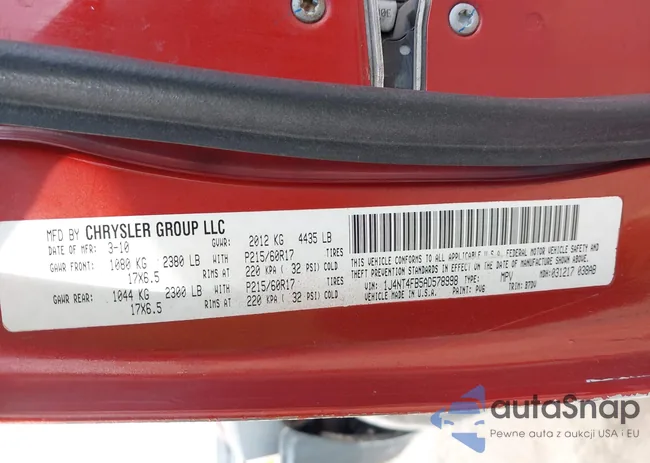 1J4NT4FB5AD578998: 44114625