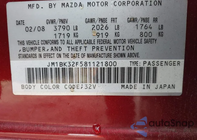 JM1BK32F581121800: 44114631