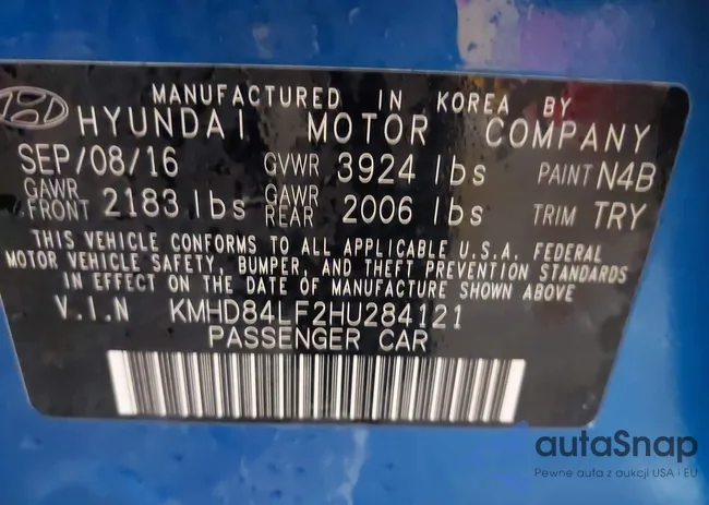 KMHD84LF2HU284121: 44114645