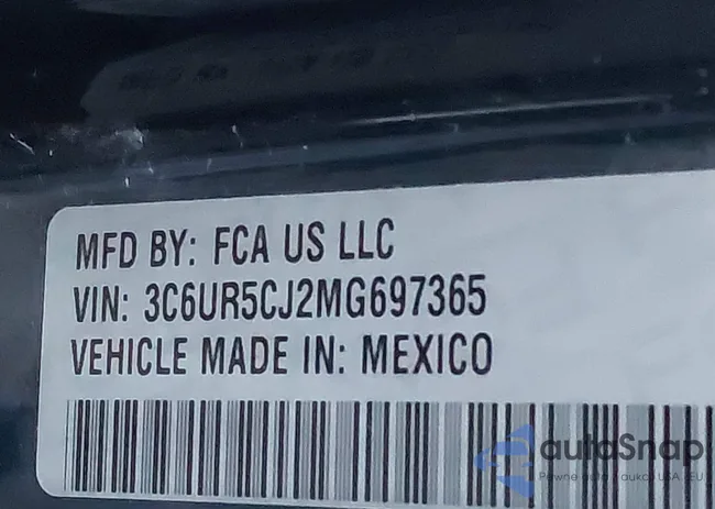 3C6UR5CJ2MG697365: 44114727