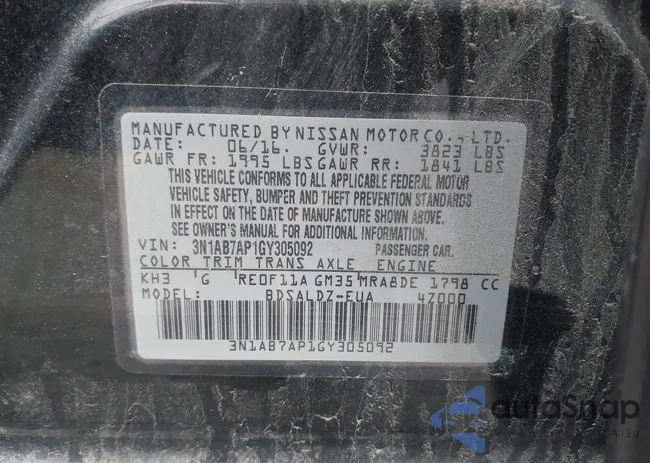 3N1AB7AP1GY305092: 44114782