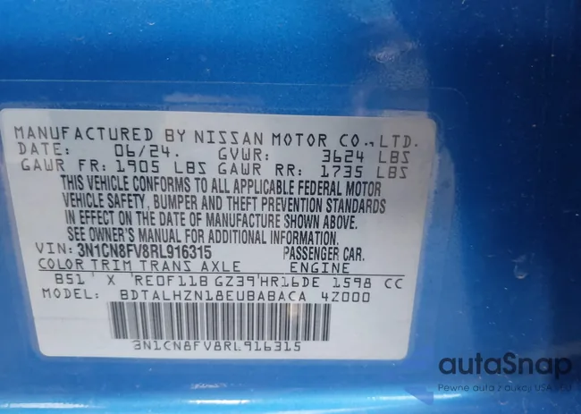 3N1CN8FV8RL916315: 44114813