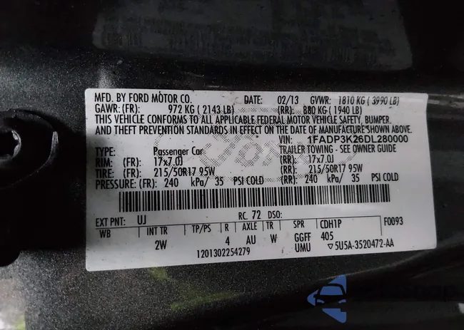 1FADP3K26DL280000: 44114943