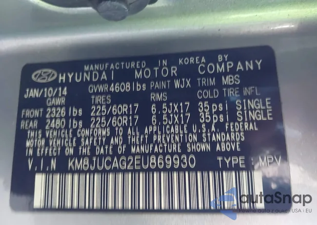 KM8JUCAG2EU869930: 44114151