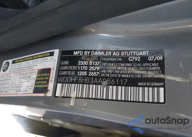 WDDHF8HB3AA056117: 44114242