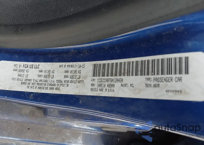 1C3CCCAB7GN120420: 44114248