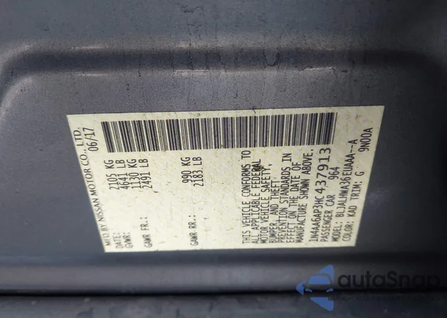 1N4AA6AP3HC437913: 44114265