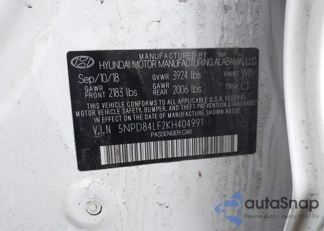 5NPD84LF2KH404991: 44114299