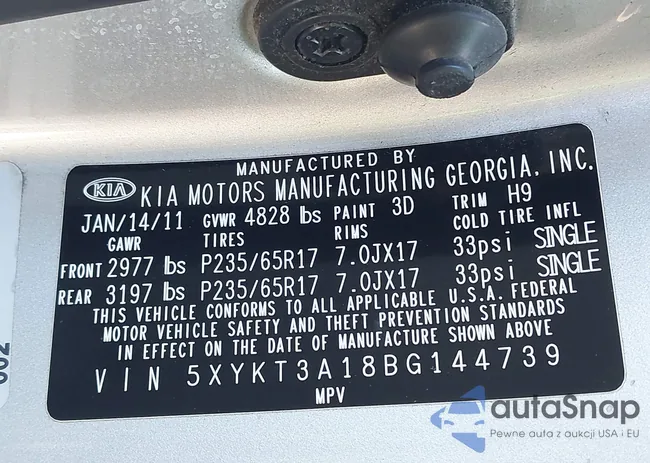 5XYKT3A18BG144739: 44114399