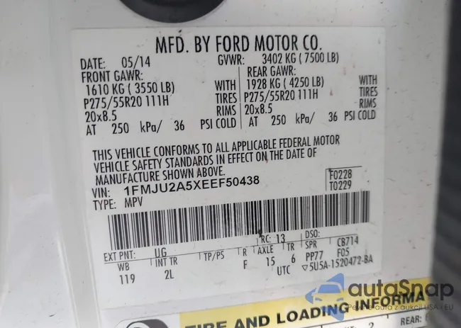 1FMJU2A5XEEF50438: 44114435