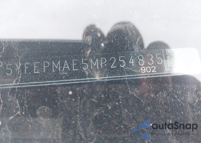 5YFEPMAE5MP254835: 44115656