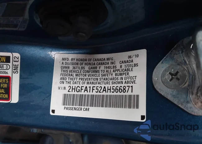 2HGFA1F52AH566871: 44115740