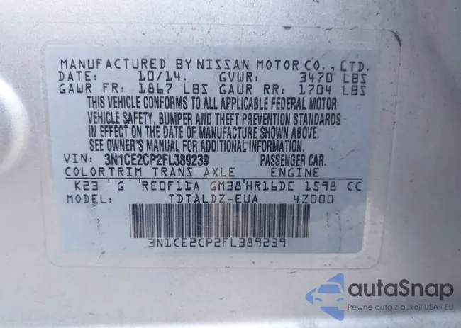 3N1CE2CP2FL389239: 44115793