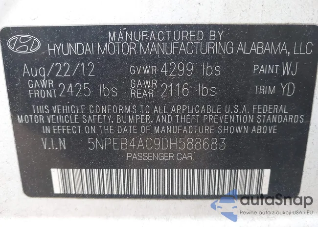 5NPEB4AC9DH588683: 44115144