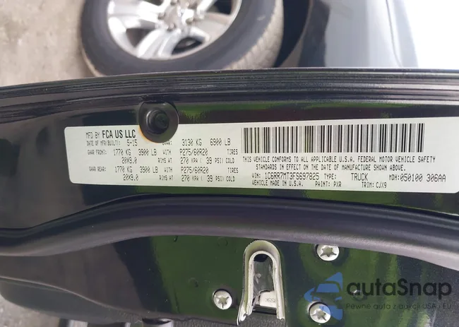 1C6RR7MT3FS697825: 44115149