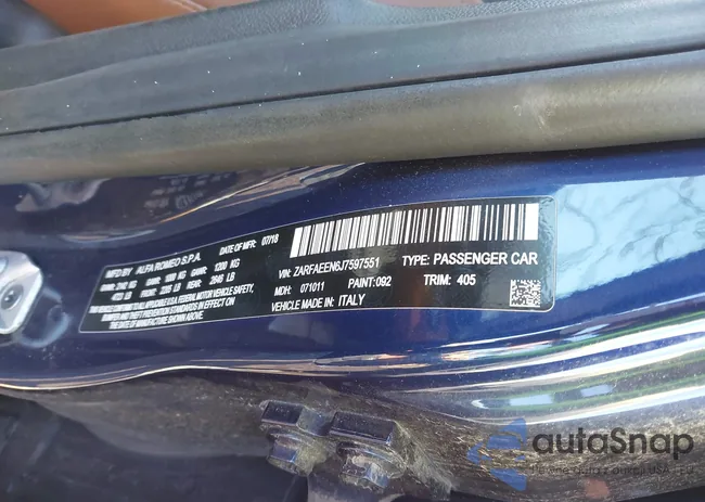 ZARFAEEN6J7597551: 44115196