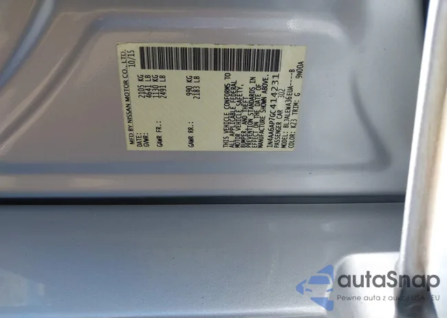 1N4AA6AP7GC414231: 44115352