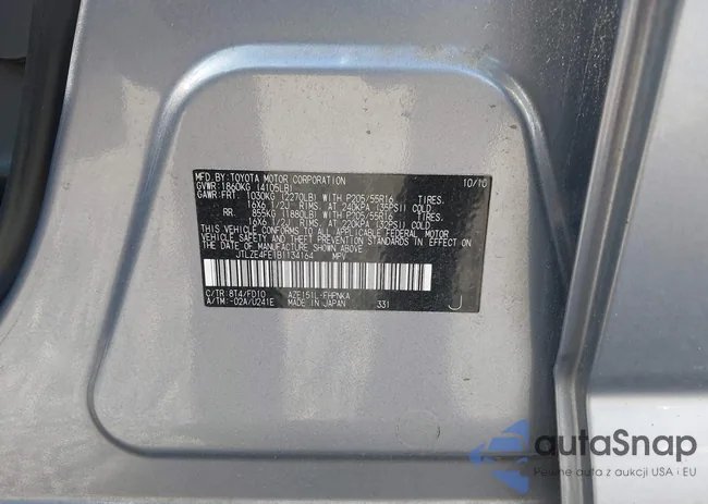 JTLZE4FE1B1134164: 44115408