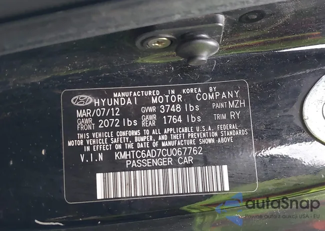 KMHTC6AD7CU067762: 44115432