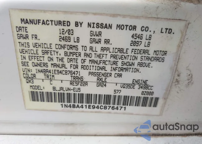 1N4BA41E94C876471: 44116712