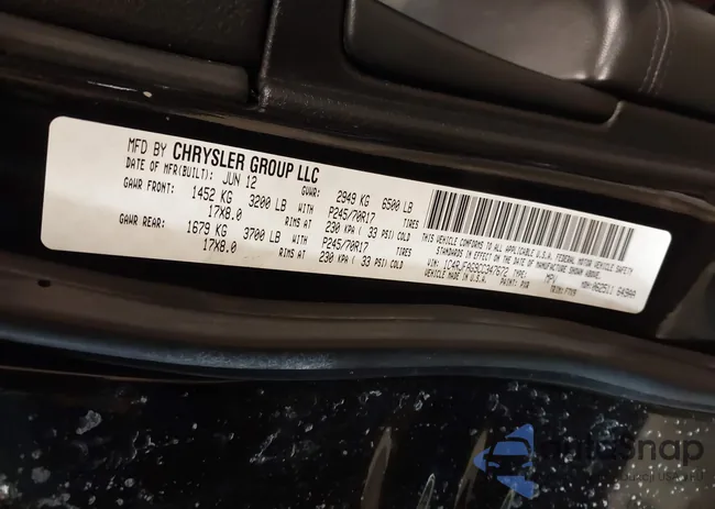 1C4RJFAG9CC347672: 44116785