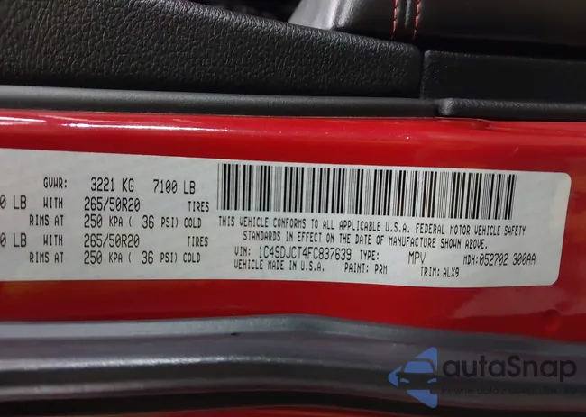 1C4SDJCT4FC837639: 44117099