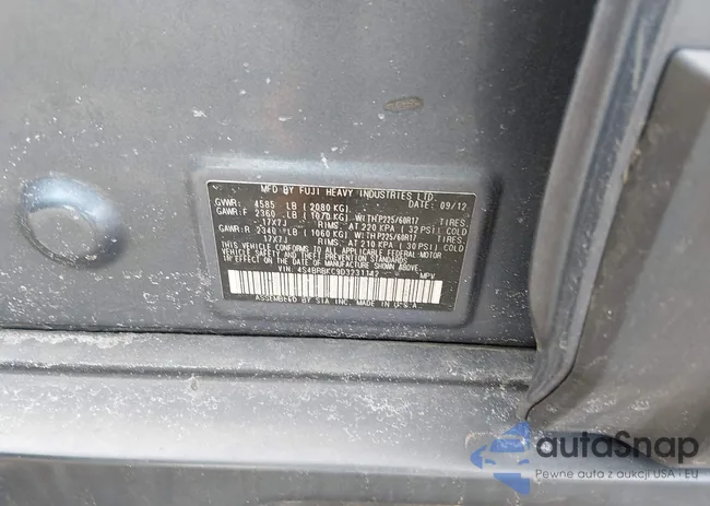 4S4BRBKC9D3231142: 44116234