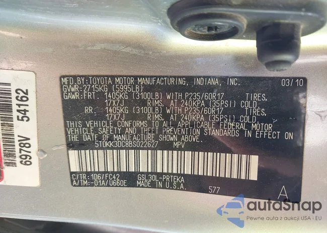 5TDKK3DC8BS022627: 44117544