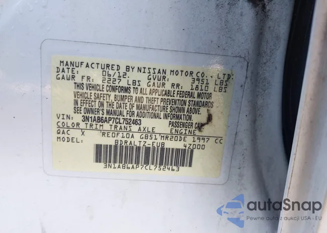 3N1AB6AP7CL752463: 44117563