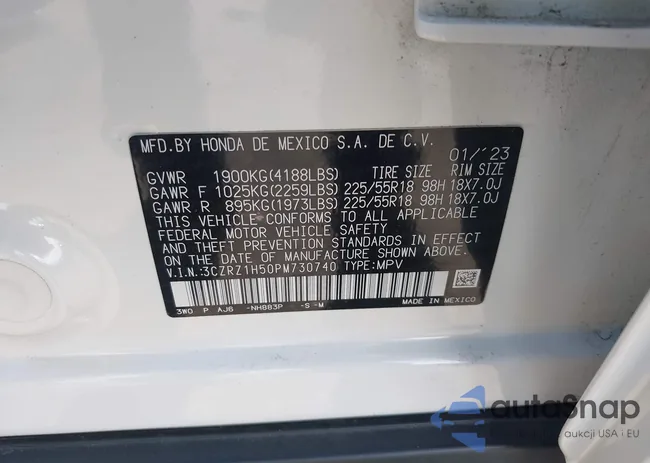 3CZRZ1H50PM730740: 44117637