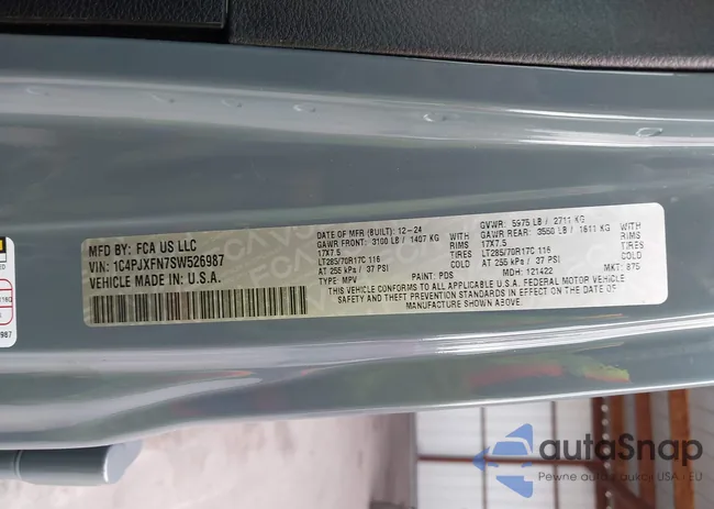 1C4PJXFN7SW526987: 44117649