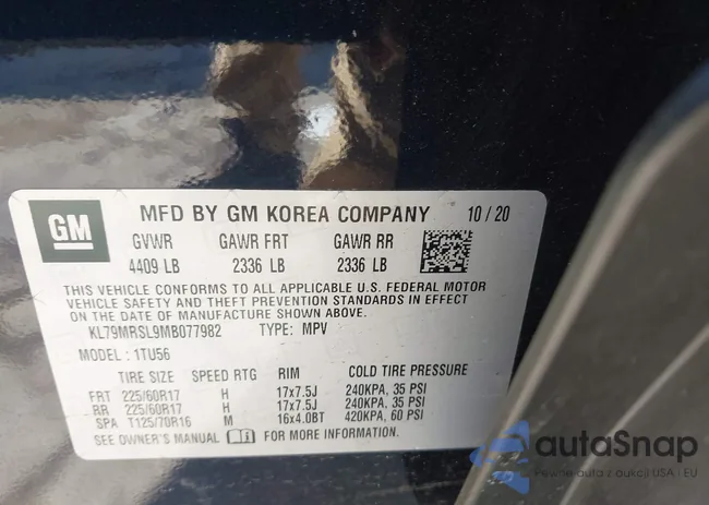 KL79MRSL9MB077982: 44117721