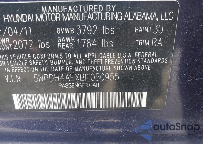 5NPDH4AEXBH050955: 44117760