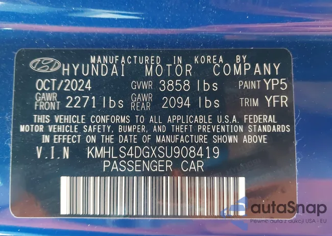 KMHLS4DGXSU908419: 44117786