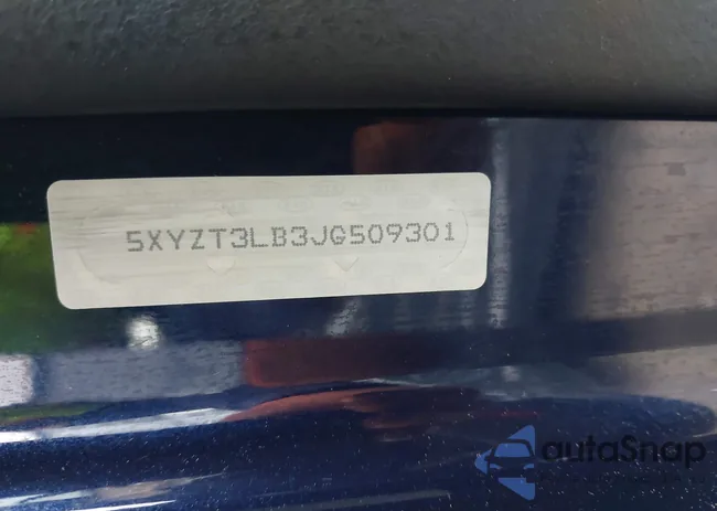 5XYZT3LB3JG509301: 44117811