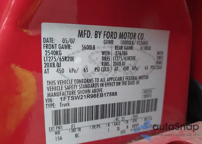 1FTSW21R98EB17588: 44117885