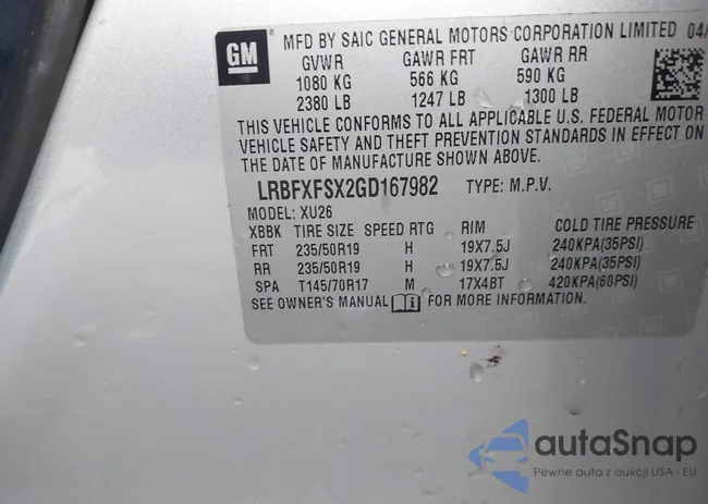 LRBFXFSX2GD167982: 44117927