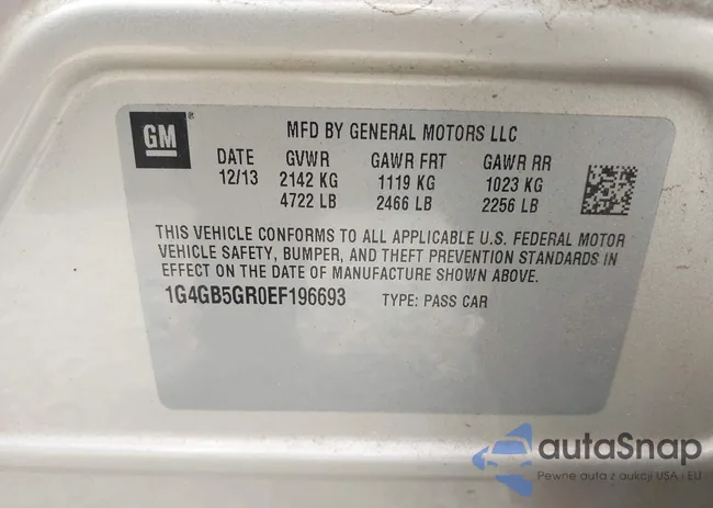 1G4GB5GR0EF196693: 44118024