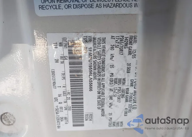 1FMPU19556LA55666: 44118028