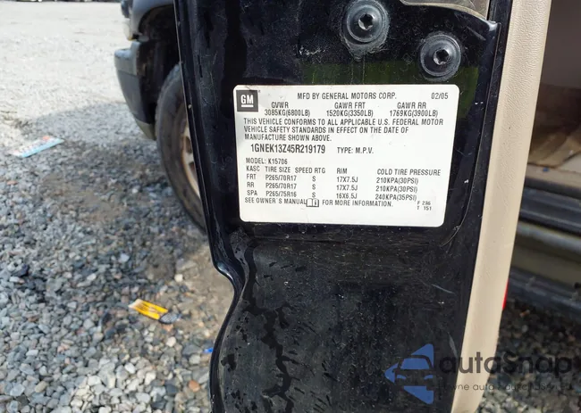 1GNEK13Z45R219179: 44118029