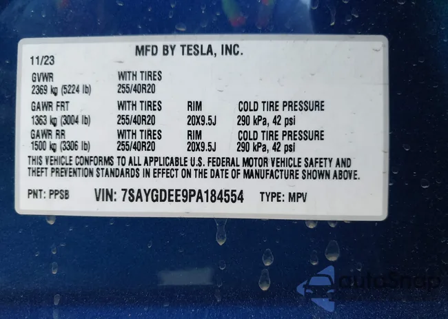 7SAYGDEE9PA184554: 44118077