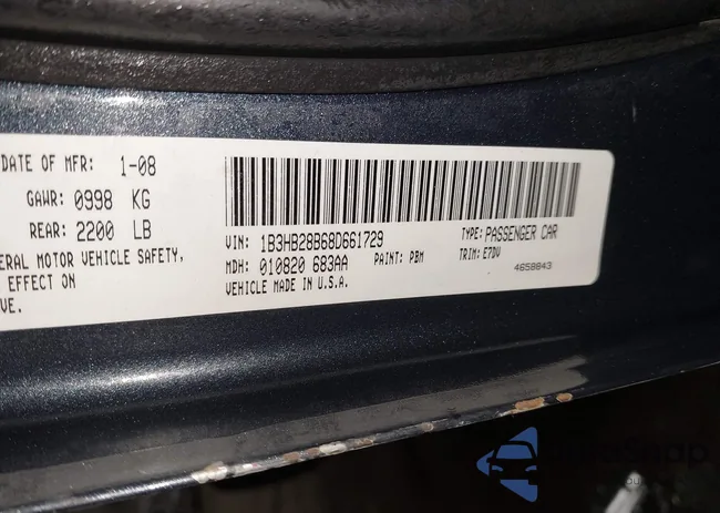 1B3HB28B68D661729: 44117423