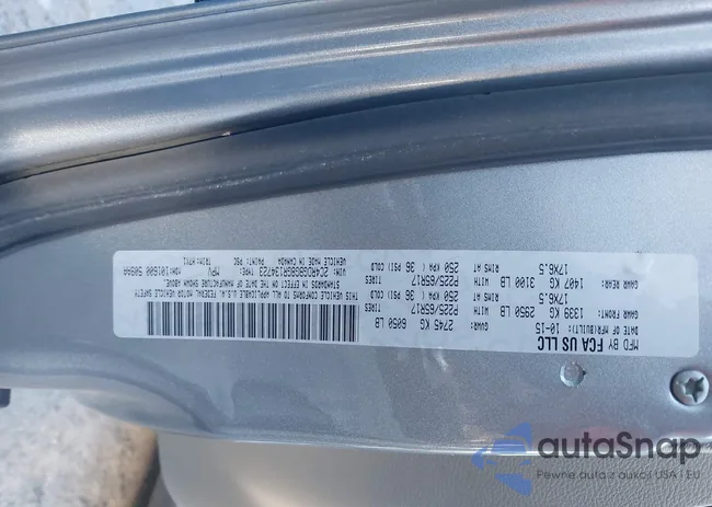 2C4RDGBG8GR134723: 44117448