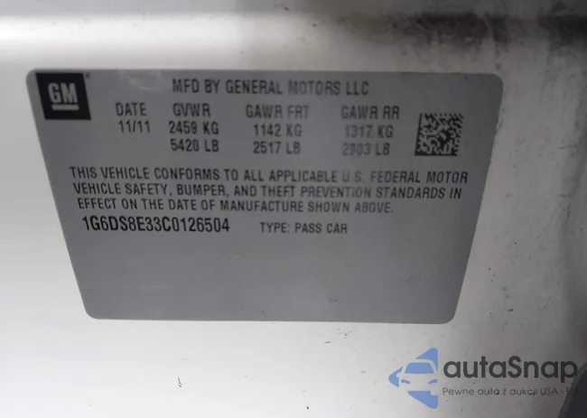 1G6DS8E33C0126504: 44118799