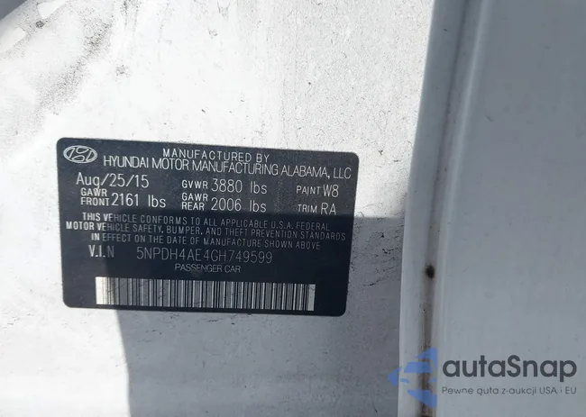 5NPDH4AE4GH749599: 44118949