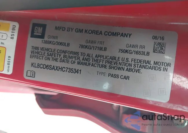 KL8CD6SAXHC735341: 44118980