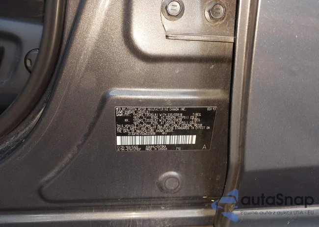 2T3DFREV5DW020898: 44118278