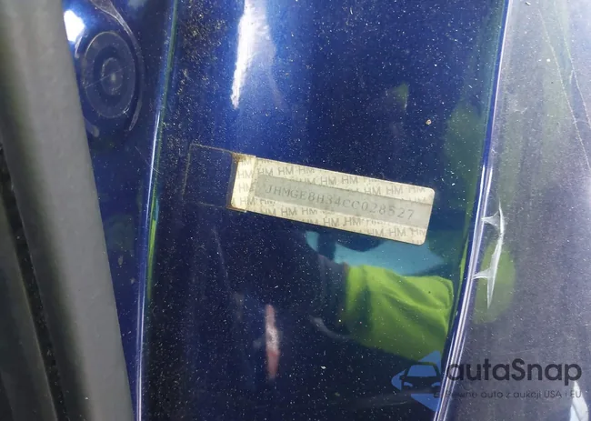 JHMGE8H34CC028527: 44119649